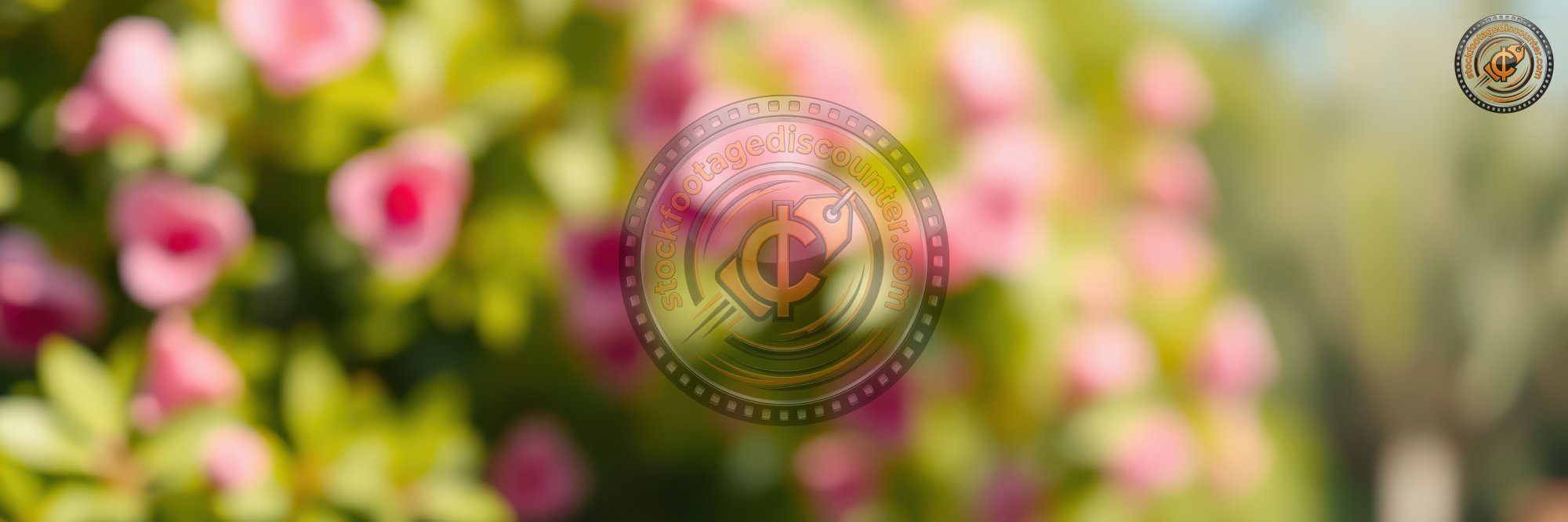 Vibrant flowers blooming in a sunlit garden during a warm spring afternoon