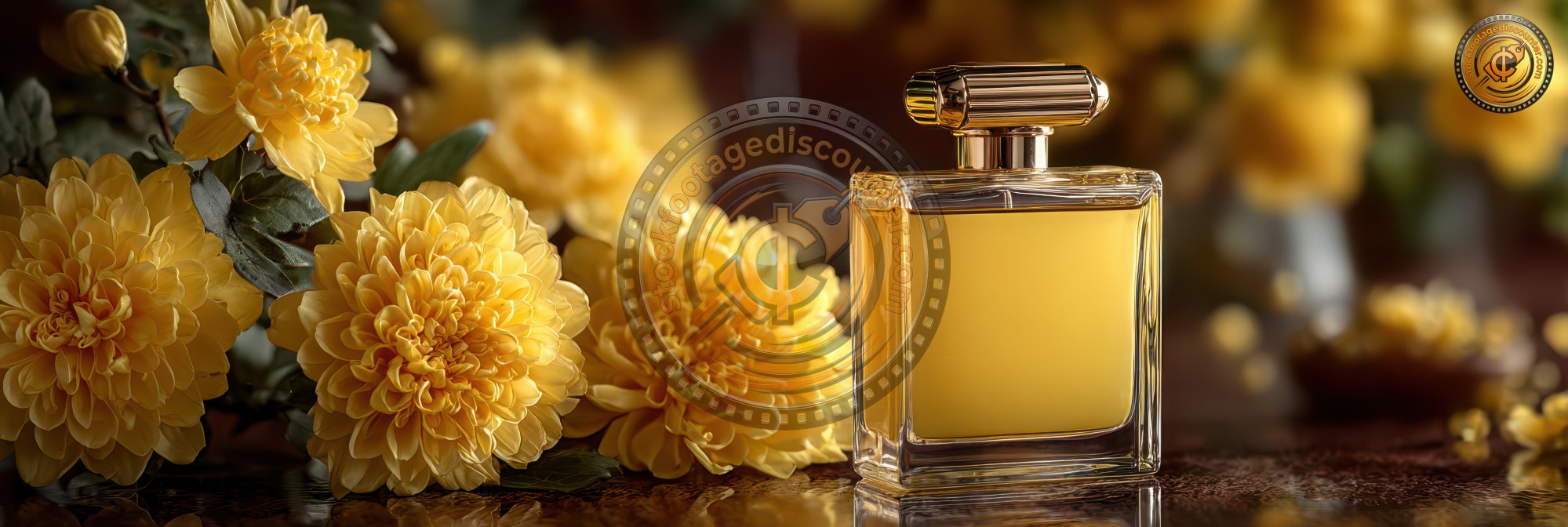 Yellow Flowers And Perfume. Beautiful 98898564 1526 41a3 9e47 463d94986a1a 3 Gigapixel Standard 6x