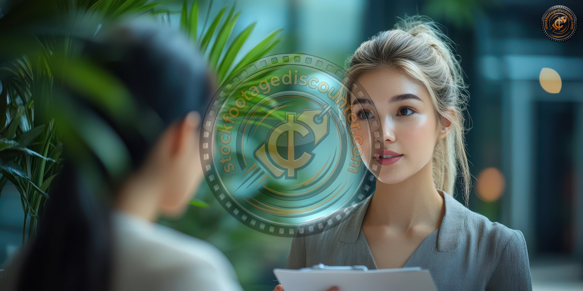 A Caucasian White Woman Has A Business Meeting In 11f63446 3574 4eea B653 D789cd217386 0 Gigapixel Standard 6x