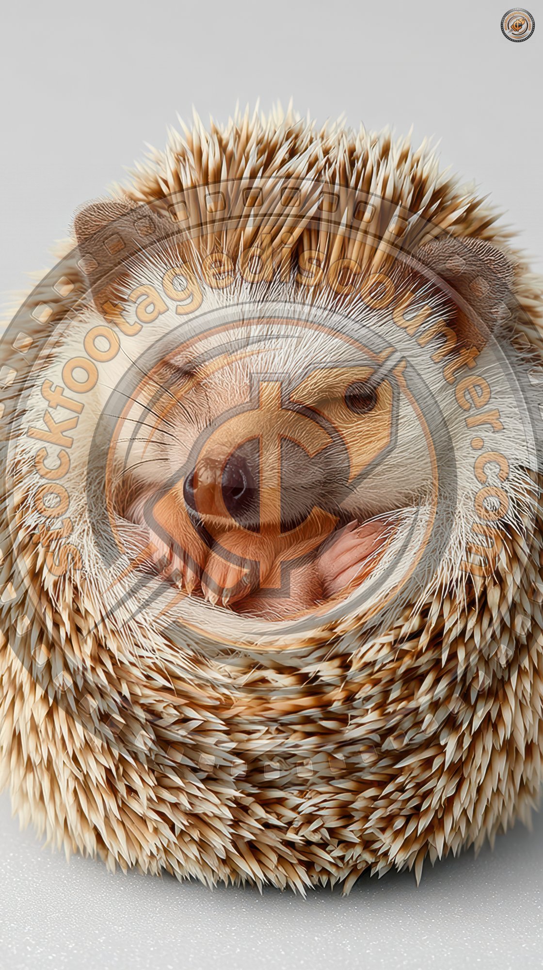 A Baby Hedgehog Resting Peacefully Curled Up Tight 8e034b44 9b61 4b1b A3a5 39ea8db381d1 2 Gigapixel Standard 6x