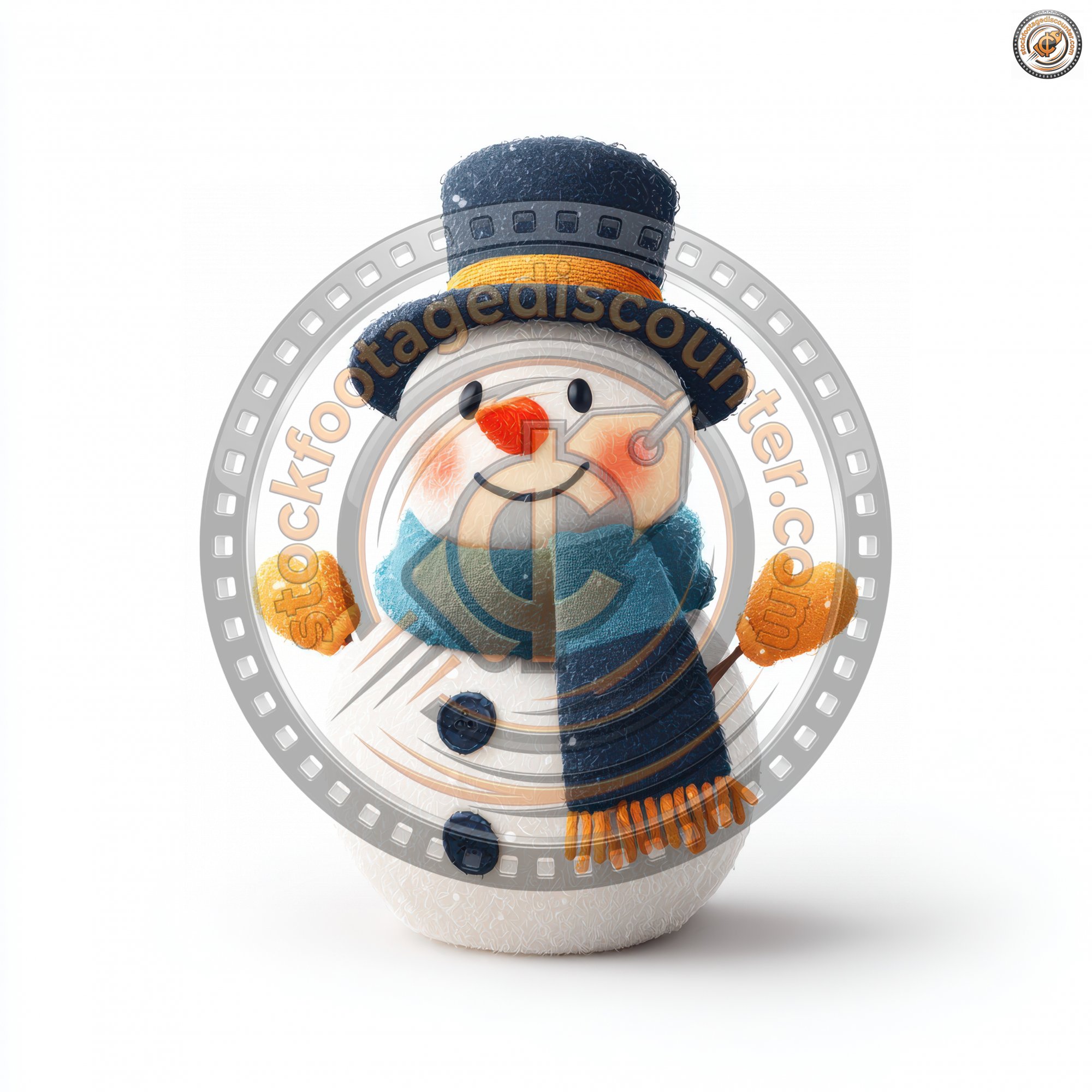 A Cheerful Snowman With A Top Hat An 172e5e6e 8bb7 4e24 A194 A72dcfc0aa1e 2 Gigapixel Standard 6x