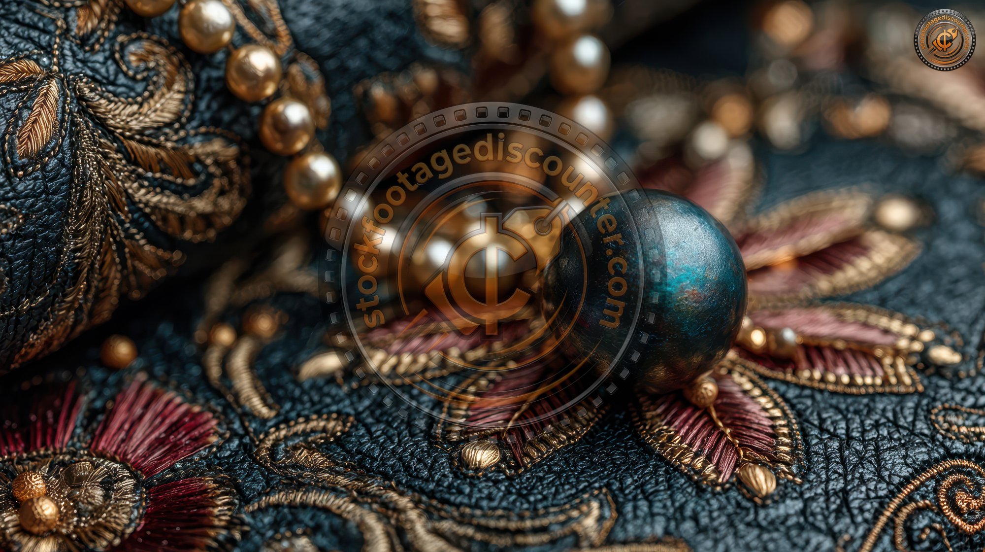 A Close Up View Of A Fabric Featuring Intricate D A9bbc024 C834 45df 9a9a 6749b92ec6e4 3 Gigapixel Standard 6x