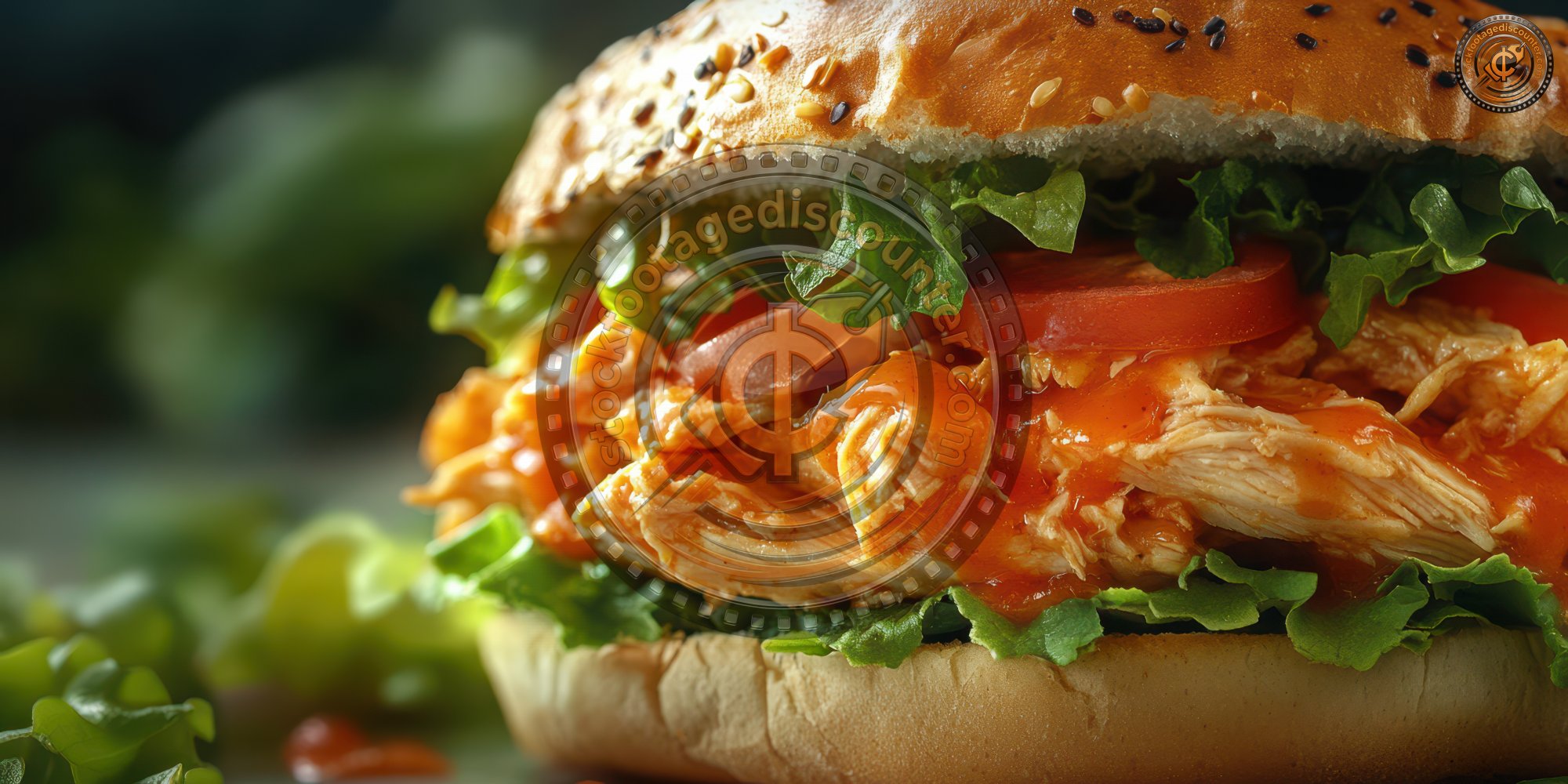 A Closeup View Inside A Chicken Banh Mi Sandwich. Bd075cb1 53e6 413b B663 D6df67721e04 1 Gigapixel Standard 6x