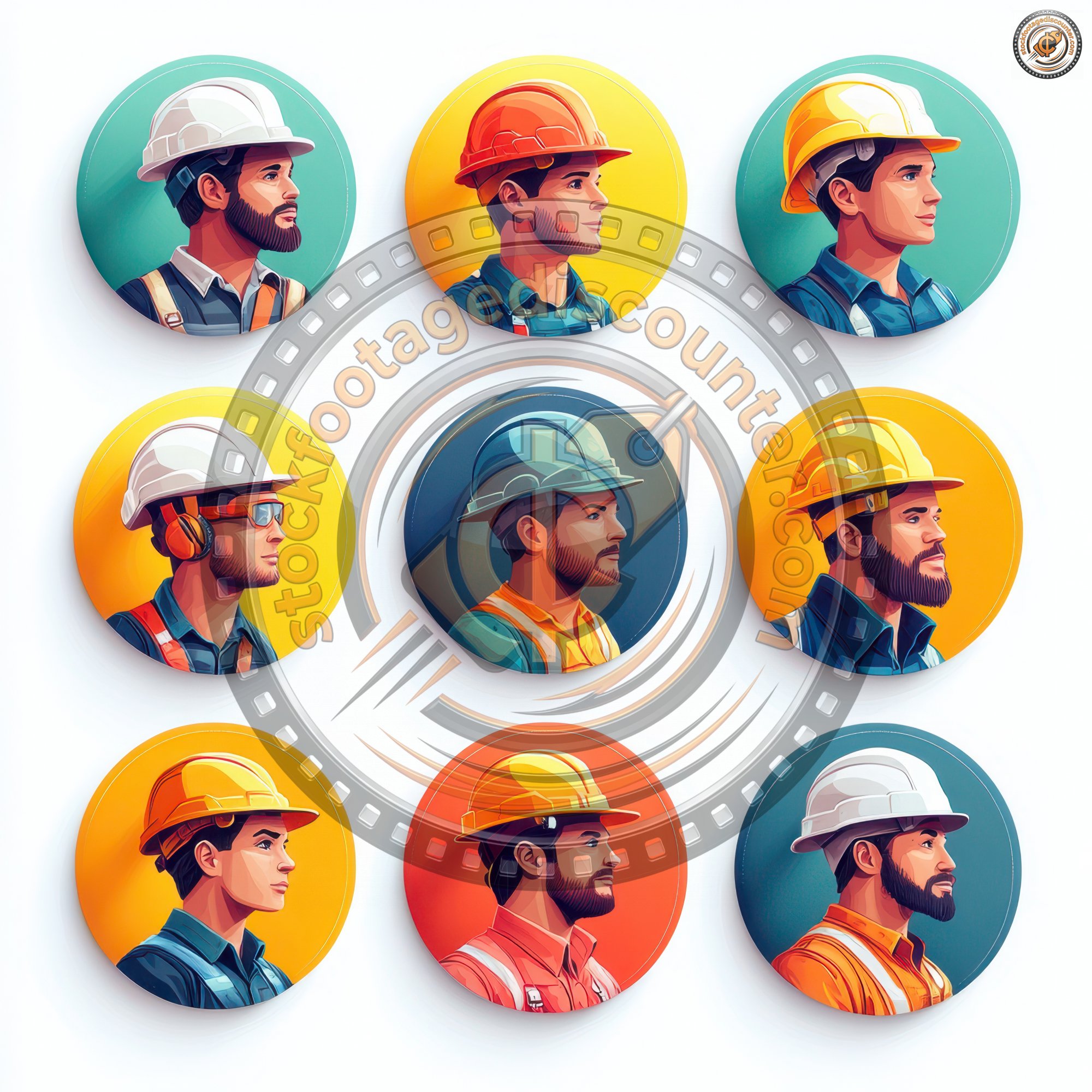 A Collection Of Construction Worker Avatar Icons A1725b4f 024e 4c4c 9d62 7fb19952bb62 0 Gigapixel Standard 6x