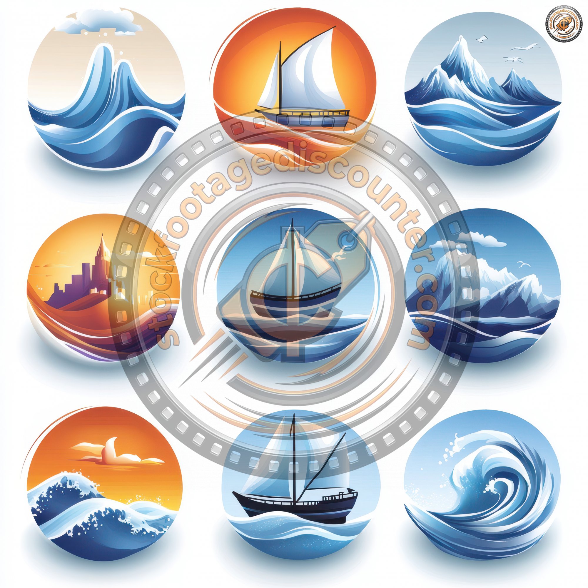 A Collection Of Stylish Water Icons Representing 80463050 728f 43c3 8536 6a0f6a615dc8 2 Gigapixel Standard 6x