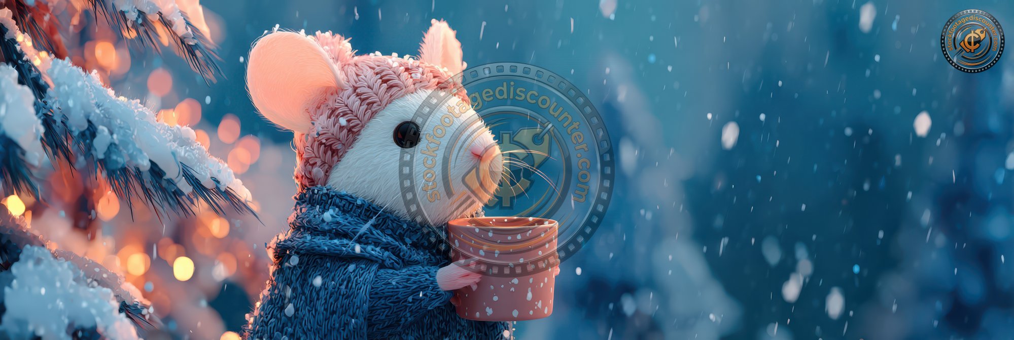 A Cute Little Mouse In A Knitted Hat Df6dacc4 5d1b 4ce5 9f8b Ed0266b5d2a8 1 Gigapixel Standard 6x