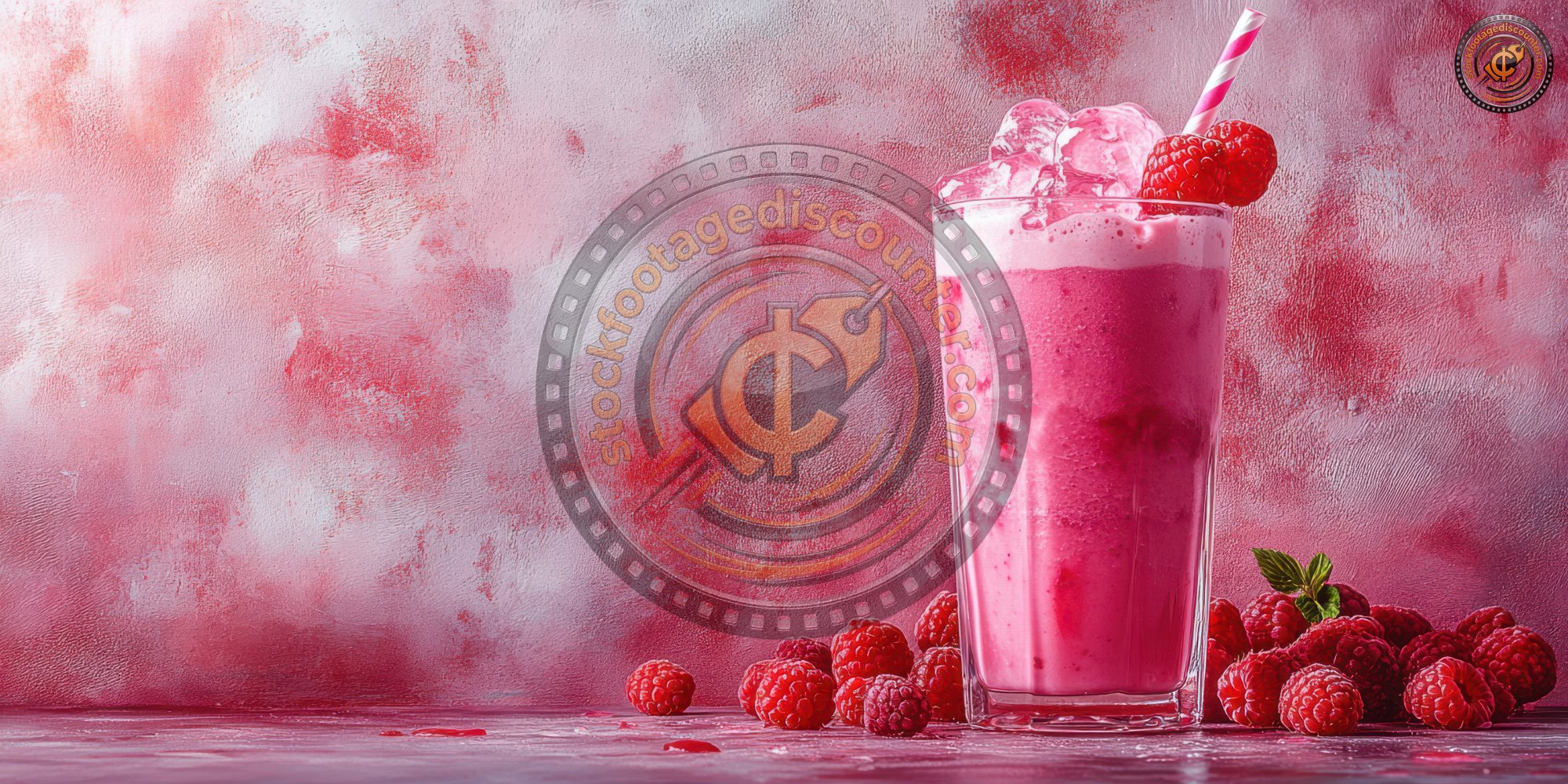 A Refreshing Pink Smoothie In A Glass With A Stra 43da494f 3220 4bd9 8734 Cd643a066a52 0 Gigapixel Standard 6x