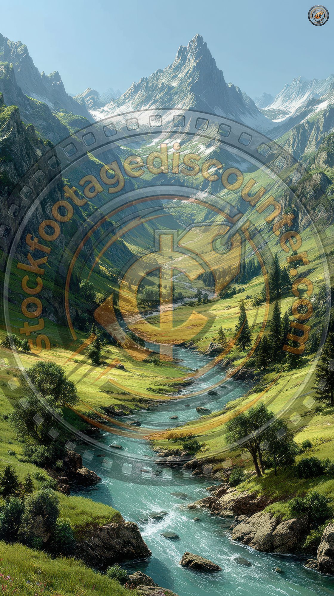 A River Winds Its Way Through A Beautiful Valley 13d2efc1 5418 4be2 9ad9 866b734801b1 1 Gigapixel Standard 6x