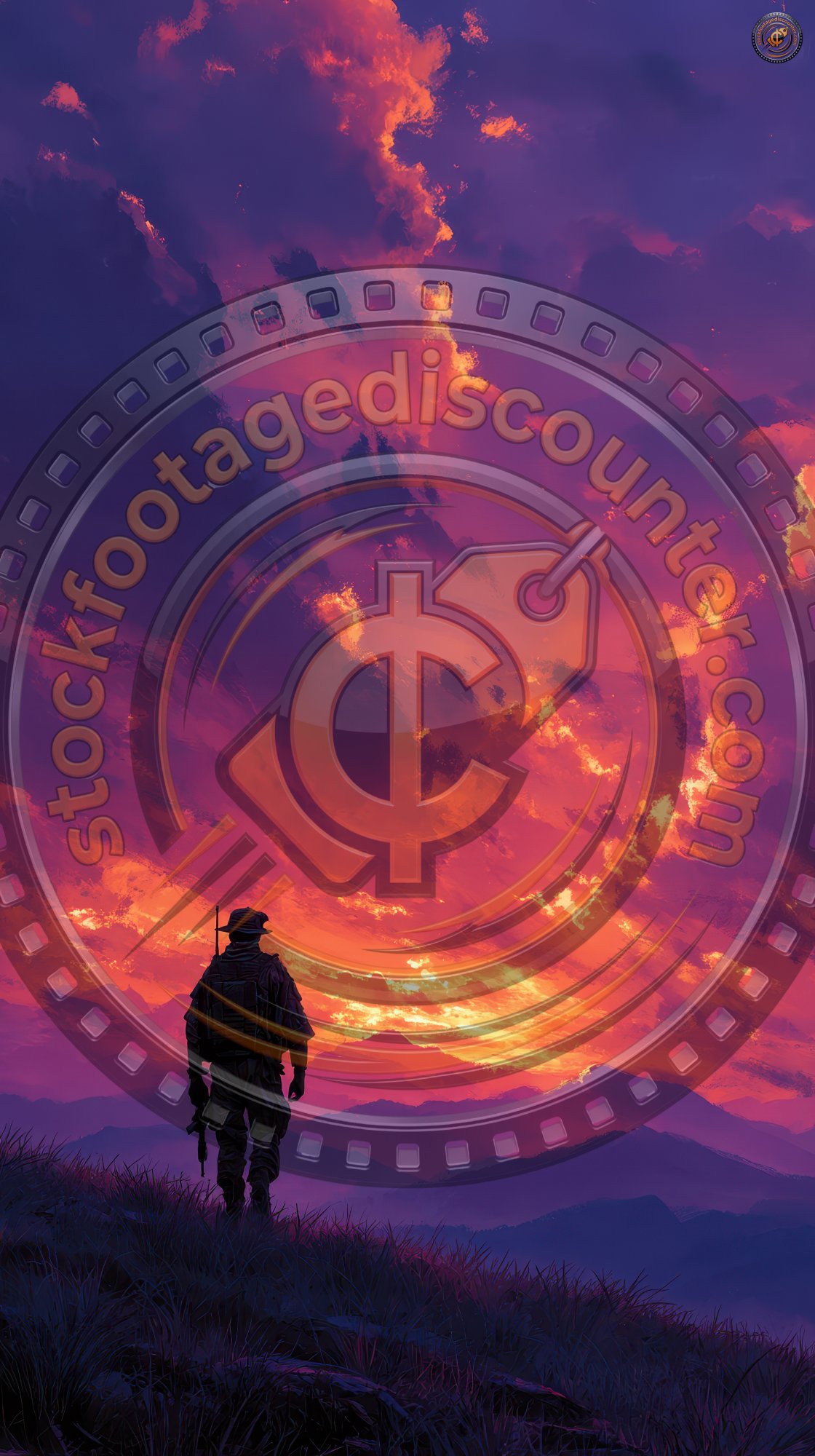 A Soldier Standing Watch At Sunset Silhouetted Ag B194bc7d Fa03 447b 9651 5484f7128b7b 0 Gigapixel Standard 6x