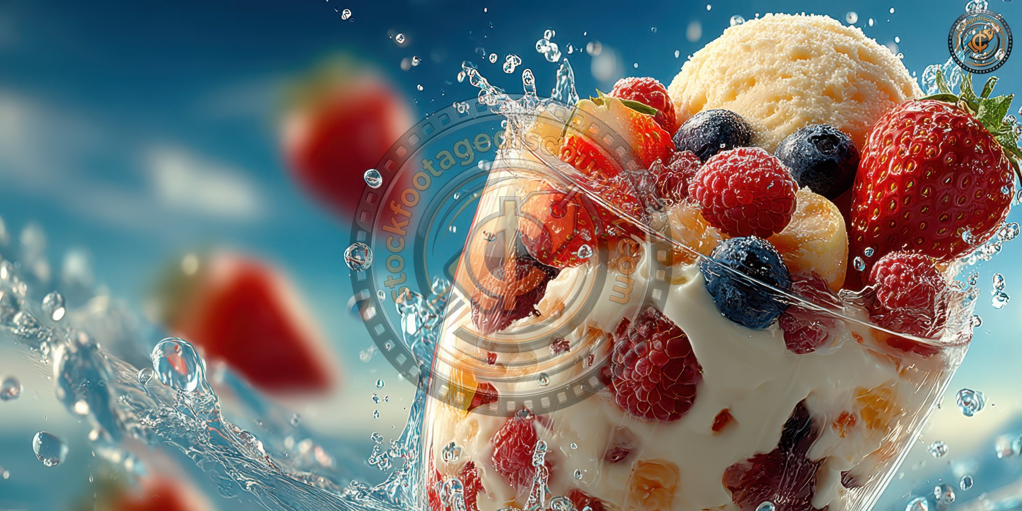 A Vibrant Yogurt Parfait With Fresh Berries And F A3c4dd38 412e 4f97 9a72 26692f5b17b6 2 Gigapixel Standard 6x