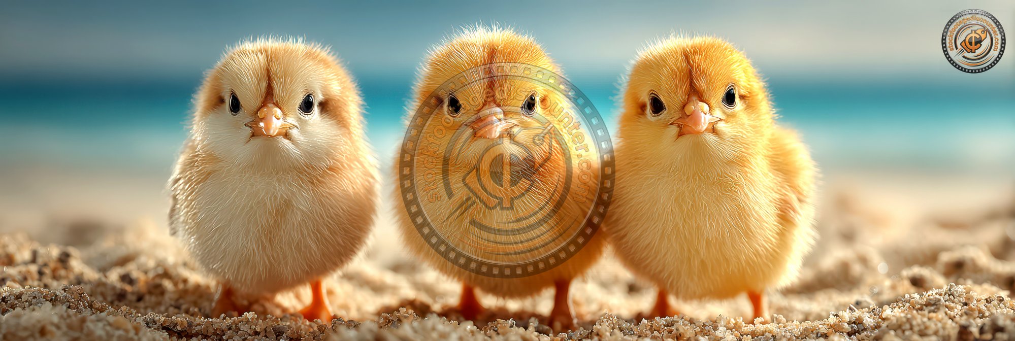 Adorable Trio Of Baby Chicks Standing On A Farm Wit C5c76238 Ebdc 415b B29c 9fd6eb884add 1 Gigapixel Standard 6x Stylut