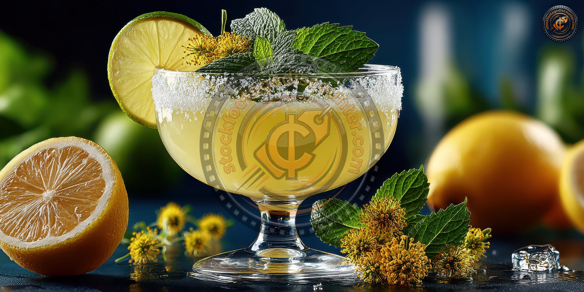 Alcoholic Cocktail Daiquiri With Lemon And Mint D 236863bb 7626 49a8 9c31 Df2bec918e20 2 Gigapixel Standard 6x