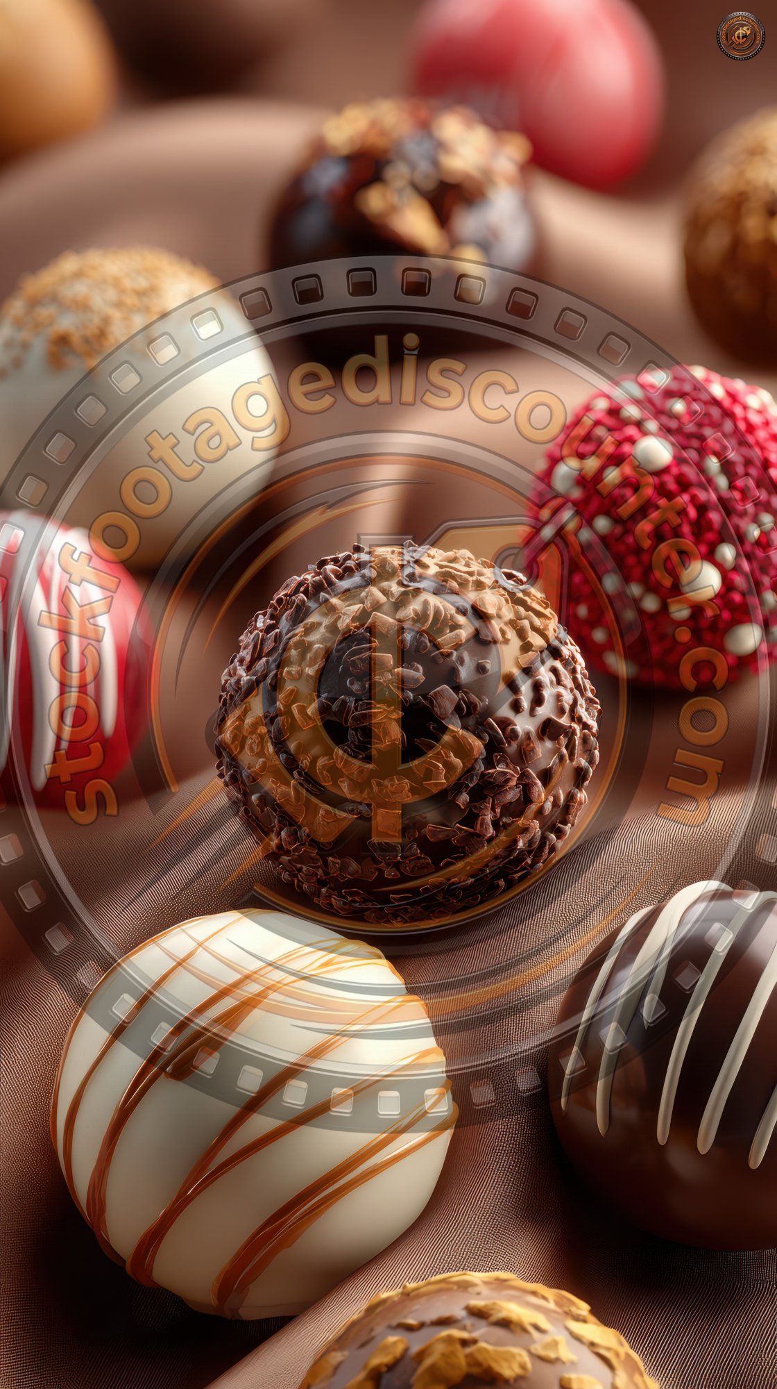 An Assortment Of Chocolate Covered Candies. Candy 226925e1 D7c9 41e1 8bda A488fe347855 3 Gigapixel Standard 6x