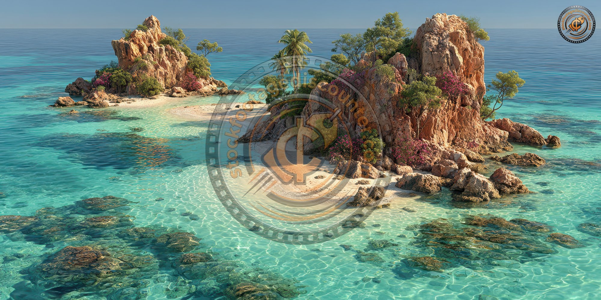 An Inviting Small Tropical Island With Rocky Form 9aa15119 5490 4d35 A545 5211e958a309 2 Gigapixel Standard 6x