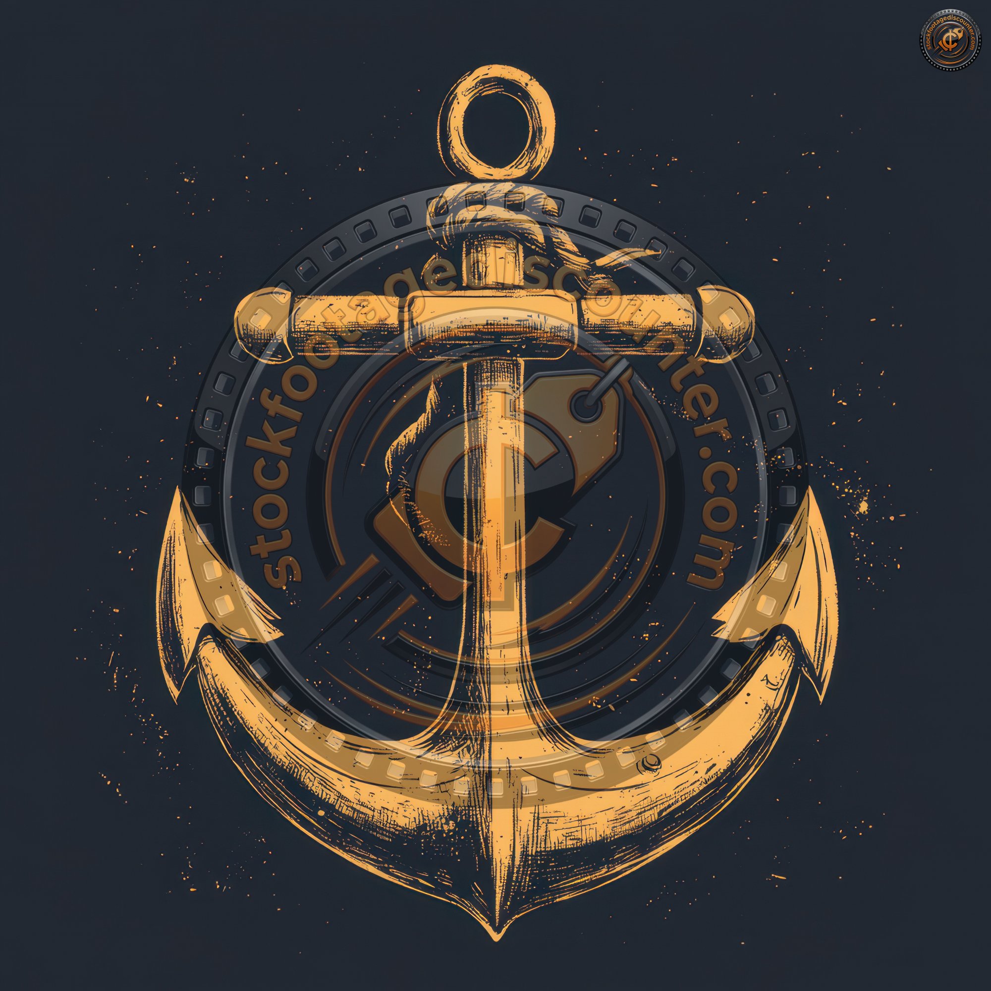 Anchor Logo Icon. Boat Logo Icon. Illustration Co 6673861a 4430 47a1 8c0e 274ef027f6a9 3 Gigapixel Standard 6x