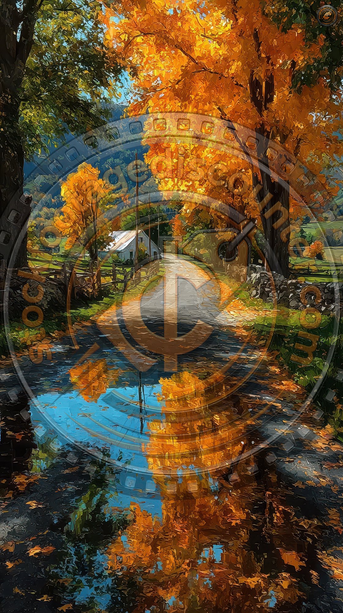 Autumn Leaves On Country Road Near Woodstock Verm Be2a9545 Fdc5 41f9 8310 Ef2ebf58a6ac 0 Gigapixel Standard 6x