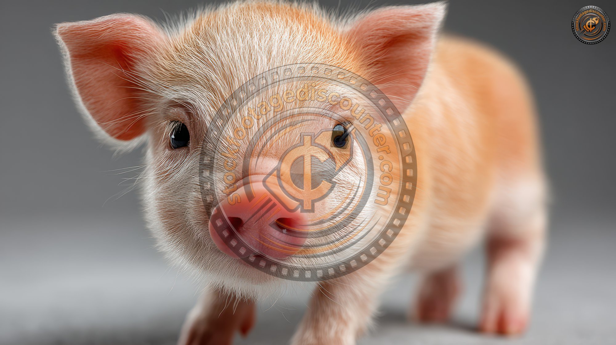 Baby Piglet Standing On White. Pig. Ultra Realisti Cb777815 A331 49d9 9a8f 82ba07782660 3 Gigapixel Standard 6x