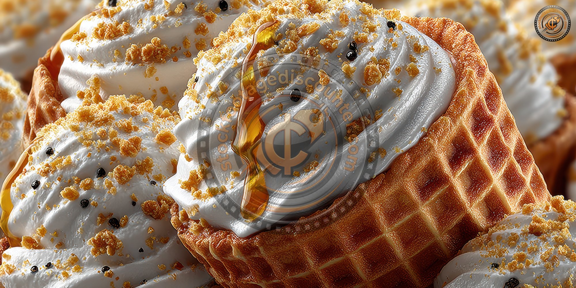 Background From Vanilla Ice Cream With Crispy Waf 2387490a C5c4 4357 808d B89cfb504f56 3 Gigapixel Standard 6x