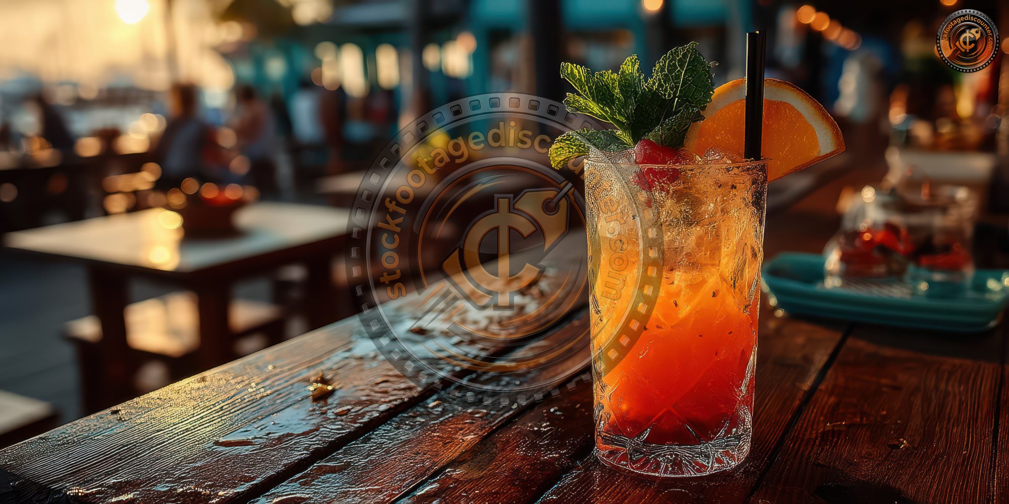 Beautiful Mai Tai Cocktail On A Bar Counter With 1177645b 5903 4fd9 Ae6c A043dbb6eed4 3 Gigapixel Standard 6x