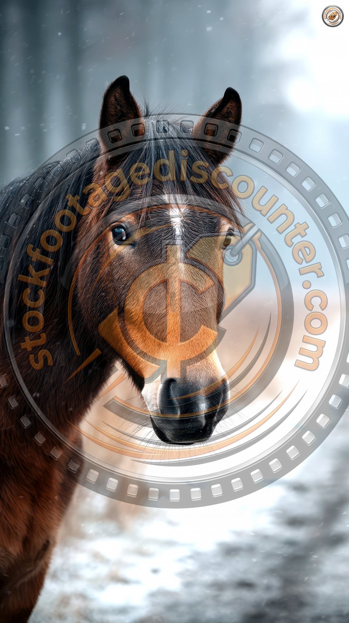 Beautiful Trakehner Horse In Winter. Wild Horse. Ceafcc94 E24c 4ce2 9f35 Af5f0d680a2a 0 Gigapixel Standard 6x Stylut