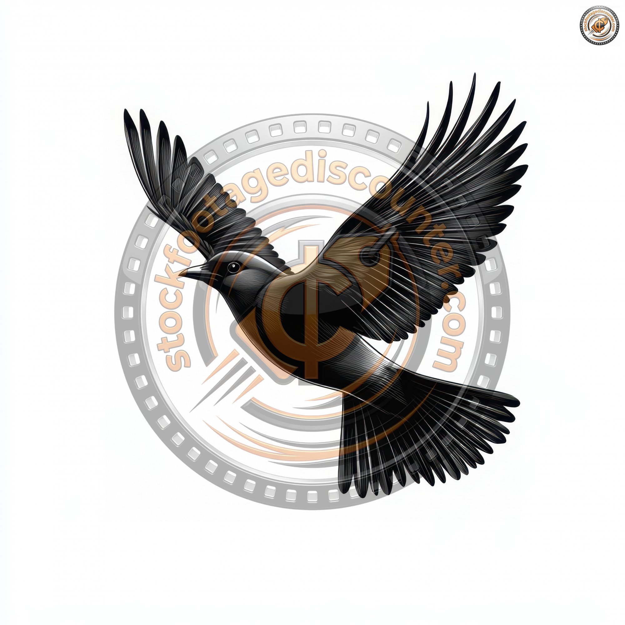 Black Bird Soaring Wings Spread White Backgr D00e0722 59d3 44d8 8d18 Ded00029eeb4 3 Gigapixel Standard 6x