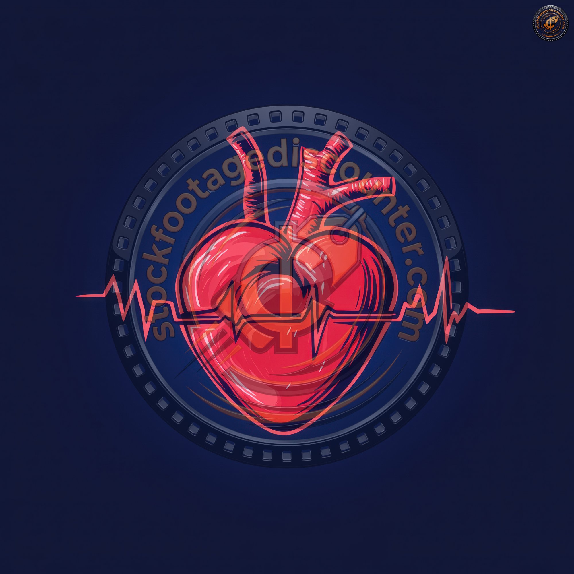 Cardiology Symbol Icon. Logo Icon. Illustrat D36fb294 09c9 4e2c B76f 1a98672f97a9 3 Gigapixel Standard 6x