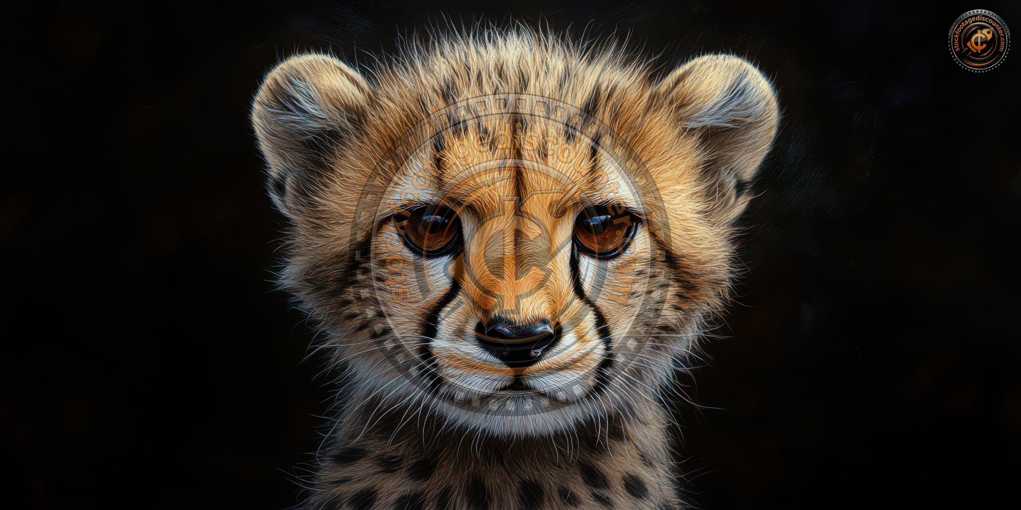 Cheetah Cub Portrait Wild Cat Wildlife Nature Closeup Cat Sharp Fur Ultra Realistic Photorealistic Ar 2 1 Stylize 250 1737503184 Gigapixel Standard 6x