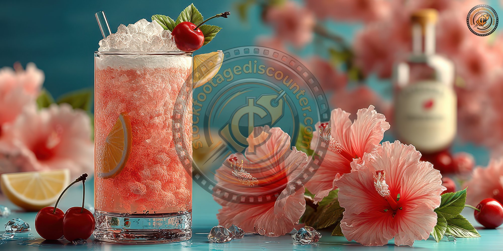 Cherry And Flower Cocktail. Cocktail. Ultra Reali 2f47ccaf 01ee 43d8 8ae1 Dd345589af7d 0 Gigapixel Standard 6x