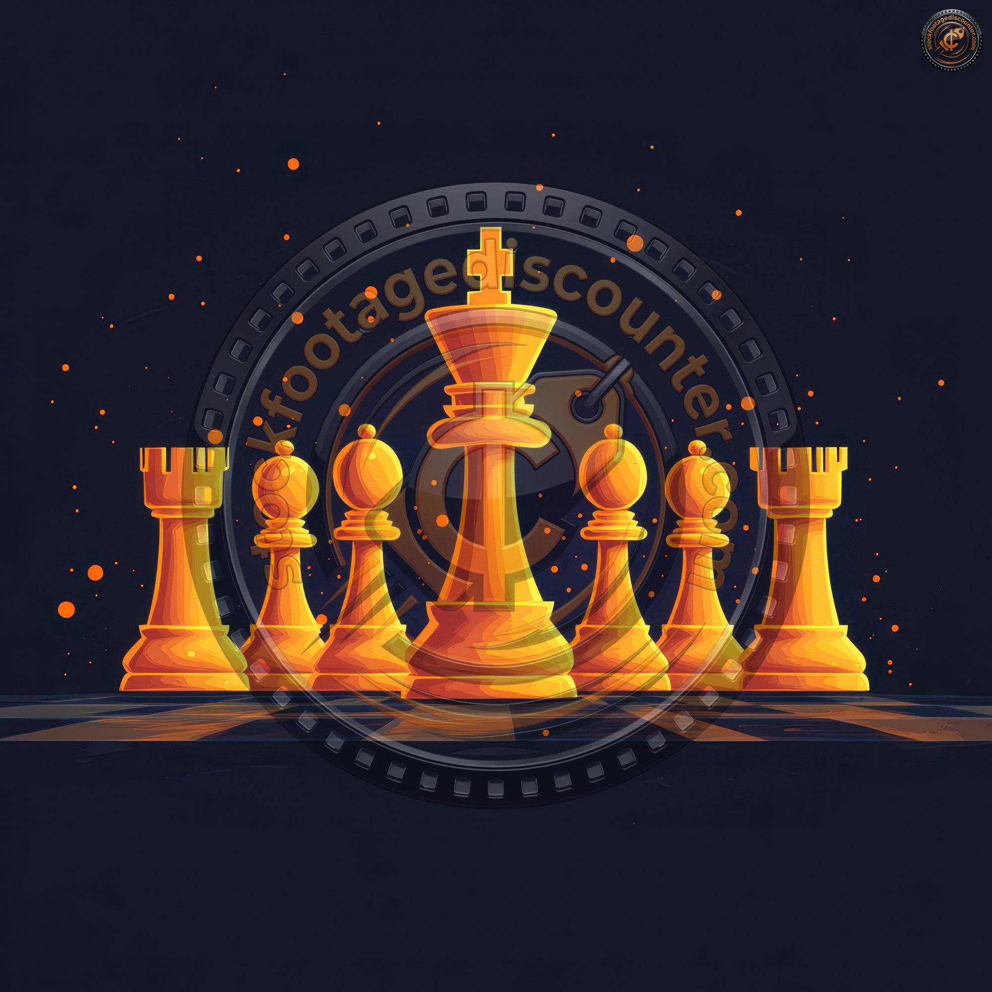 Chess Game Pieces On Dark Background Illustr 61c78d41 Cf76 49d4 8a34 Ba66264712bf 1 Gigapixel Standard 6x