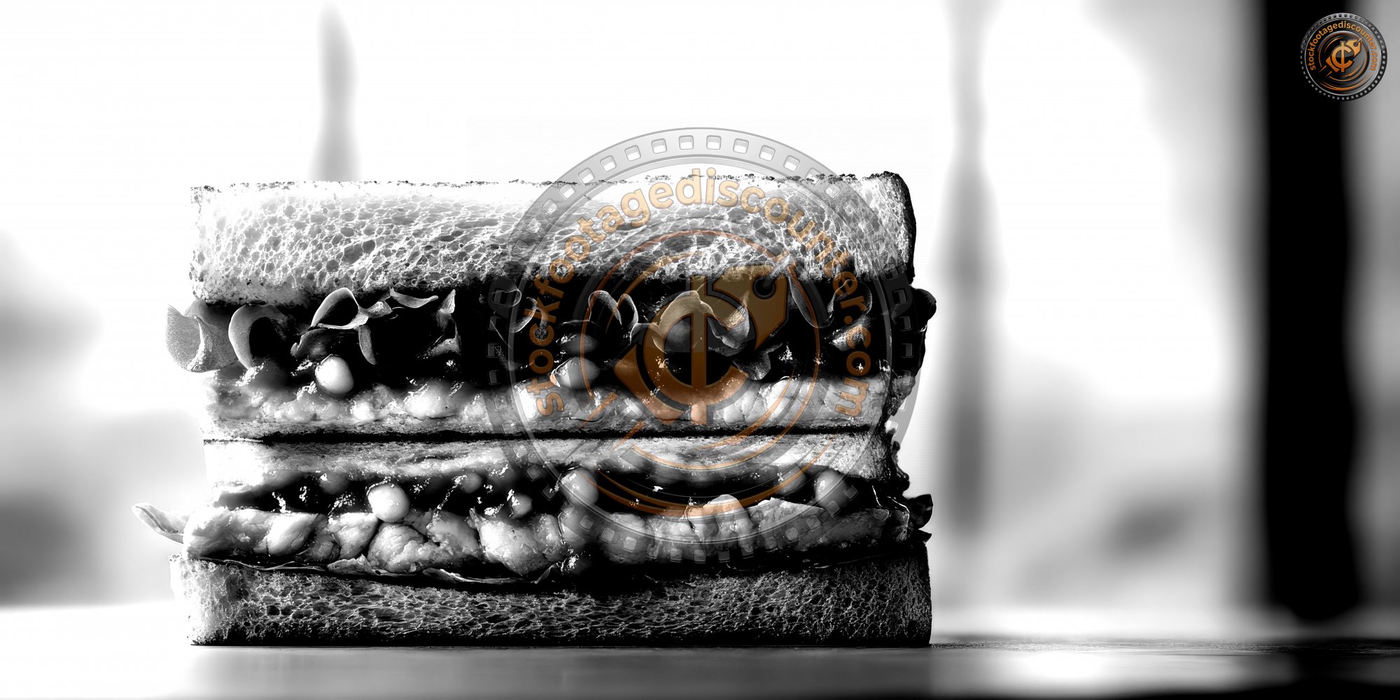 Chinese Snack Food. Chicken Sandwich. Ultra Reali 570421a9 7110 4e32 Ba97 C40f919fd1ba 3 Gigapixel Standard 6x Bw