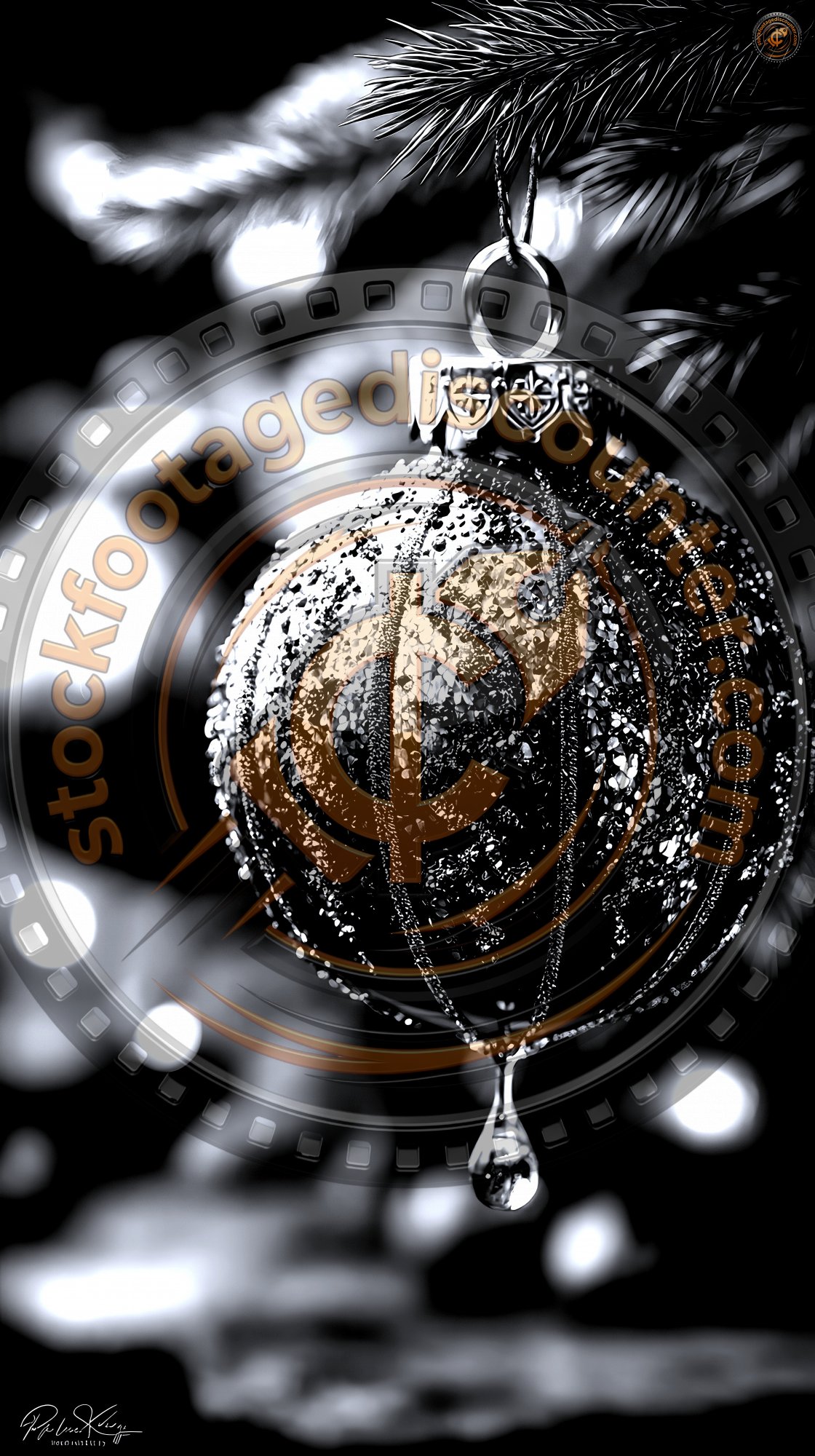 Christmas Tree Decoration. Christmas Background. Bc3cb8c5 12b0 40b2 Be22 Ac251dfa3879 3 Gigapixel Standard 6x Silver