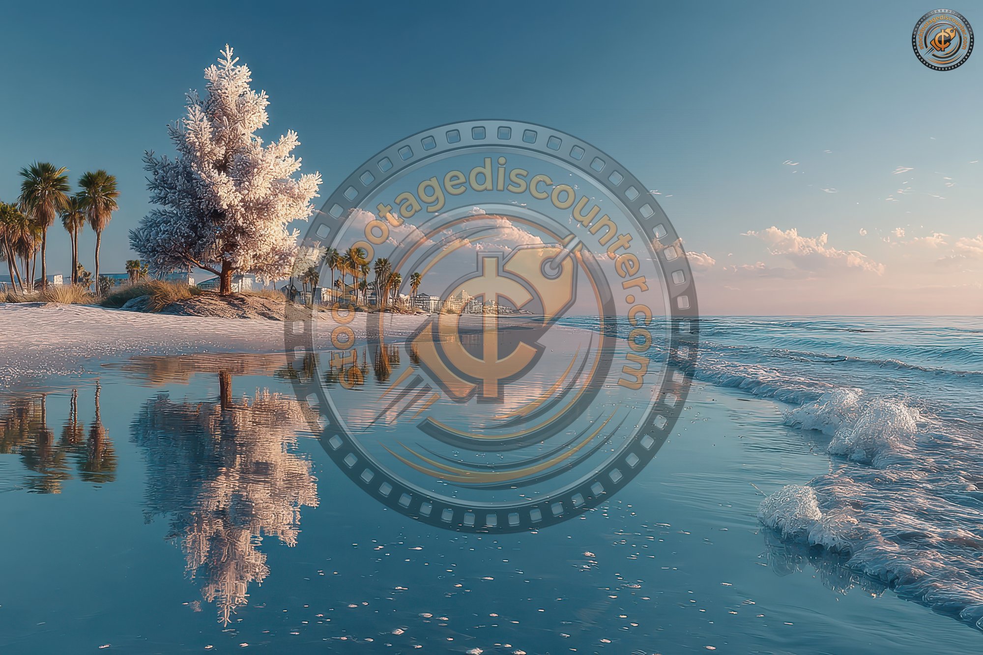 Christmas Tree On Beautiful Tropical Beach. Chris Fbb2554a Db2c 44f7 B6f9 0041b897f899 3 Gigapixel Standard 6x