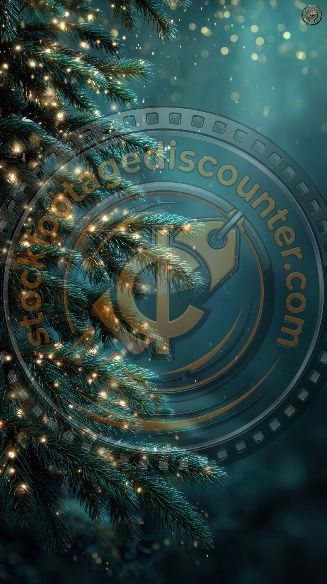 Christmas Background With Fir Tree And Illuminati 9b2485c5 E64d 4a9e 937b 628bedf7864c 0 Gigapixel Standard 6x