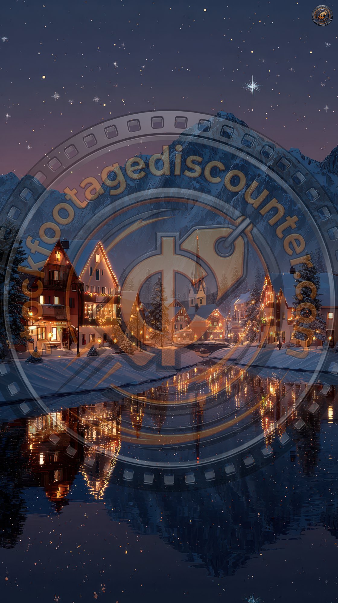 Christmas Holiday Landscape. Cute Houses Beautiful 9df0842e A4ad 4f71 A749 534ac8da8878 1 Gigapixel Standard 6x