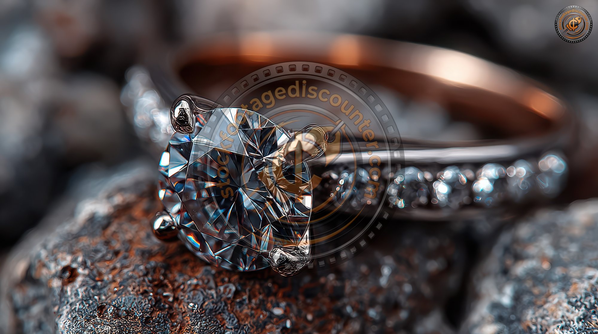 Close Up Of A Diamond Engagement Ring On A Metall 475bf0f0 41f2 4026 Ad56 Ea7877bbd37b 0 Gigapixel Standard 6x