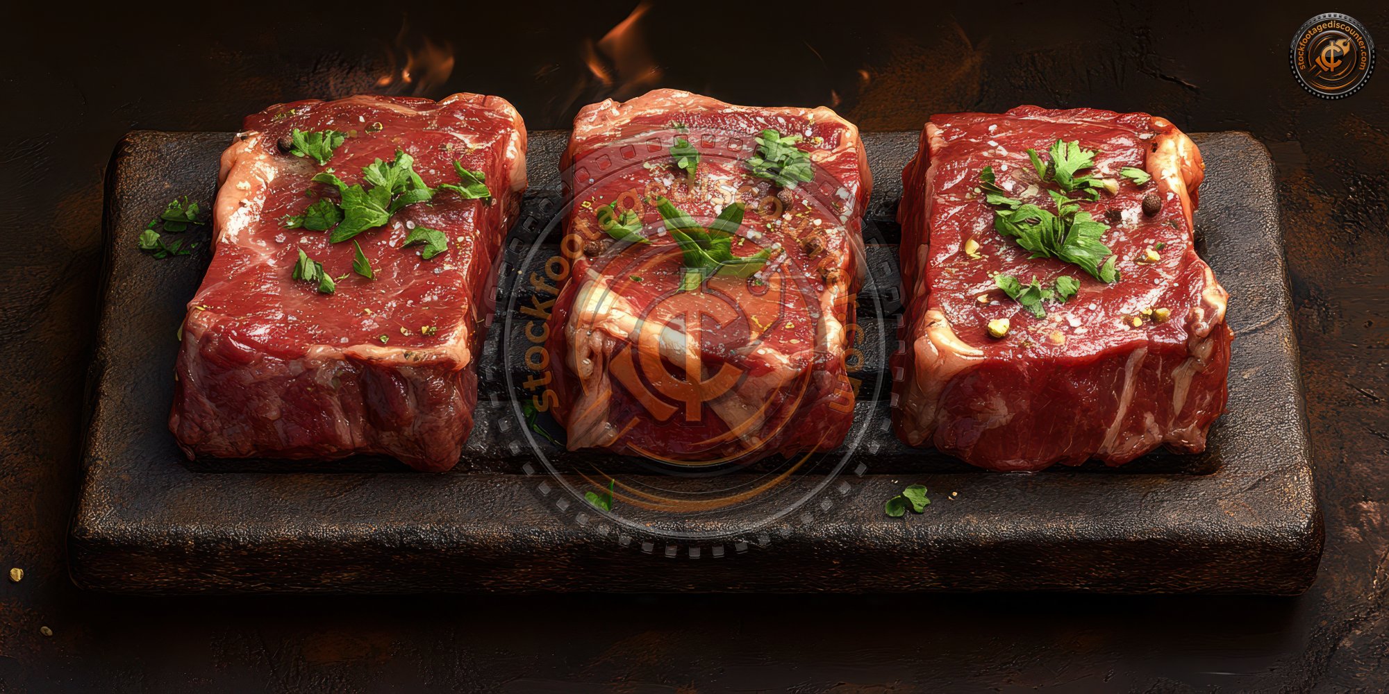 Cooked Steak At Different Temperatures. Meat On A F0f29c04 Bea9 4685 9f76 972d8a4eff7e 3 Gigapixel Standard 6x