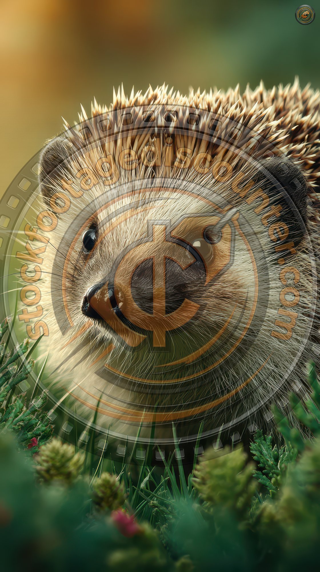 Cute Hedgehog Face Amongst Green Grass. Hedgehog. Ed8d6f76 D6f1 4304 976f F85b3bebf1db 0 Gigapixel Standard 6x