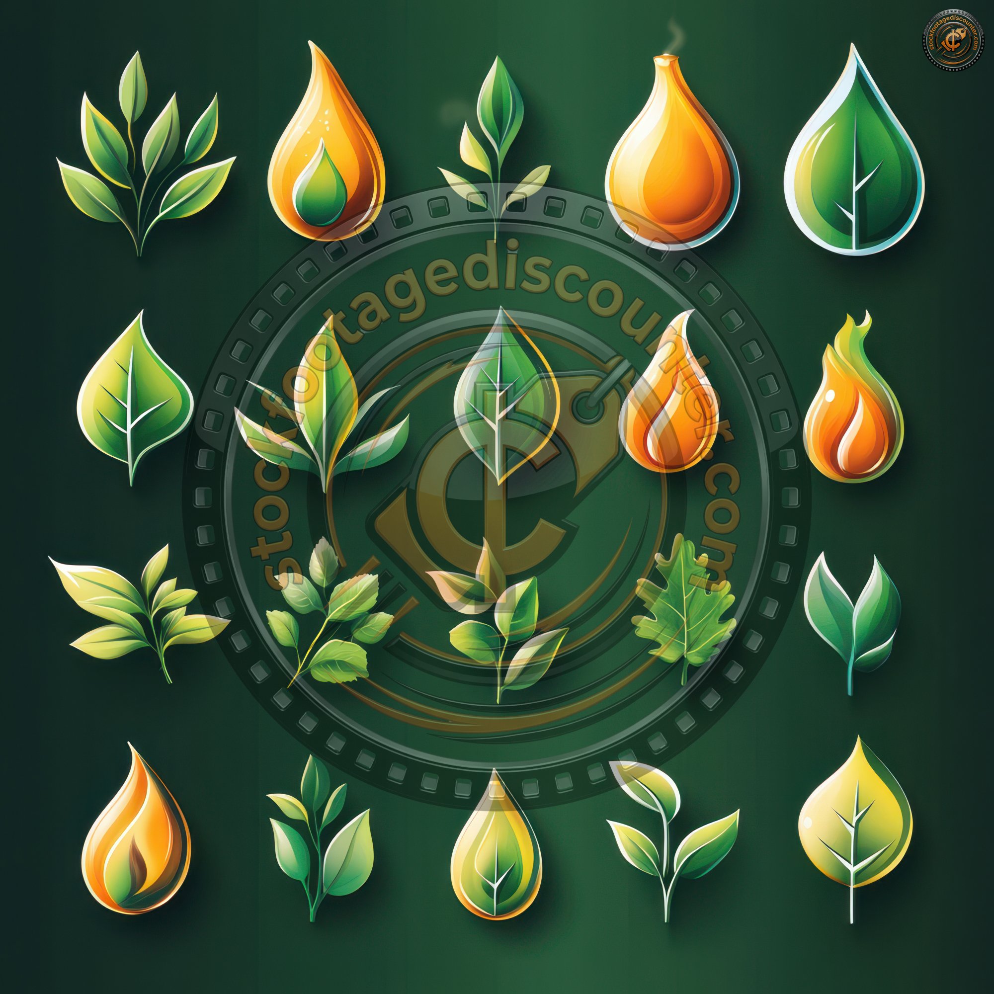 Ecology Icons Set. Vector Design Elements Fo 18e7dc90 90ff 41af 9761 0137868f6599 2 Gigapixel Standard 6x