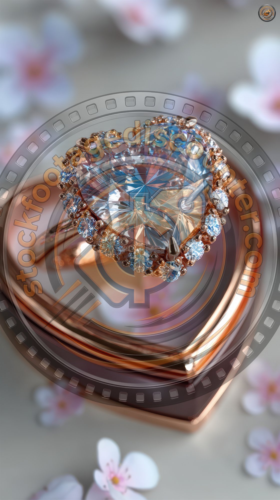 Elegant Diamond Engagement Ring Displayed In Hear B4032599 A184 47d0 98ae Dfecc3a1d21b 0 Gigapixel Standard 6x