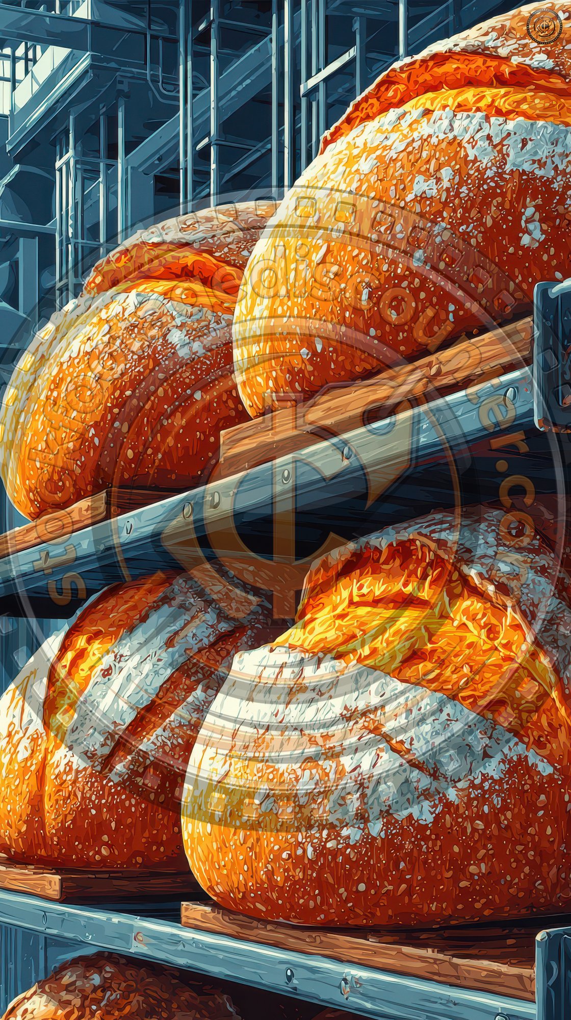 Factory That Produces Large Loaves Of Bread On The Fro 78741886 623a 4510 Ae83 Cc52de26a495 2 Gigapixel Standard 6x