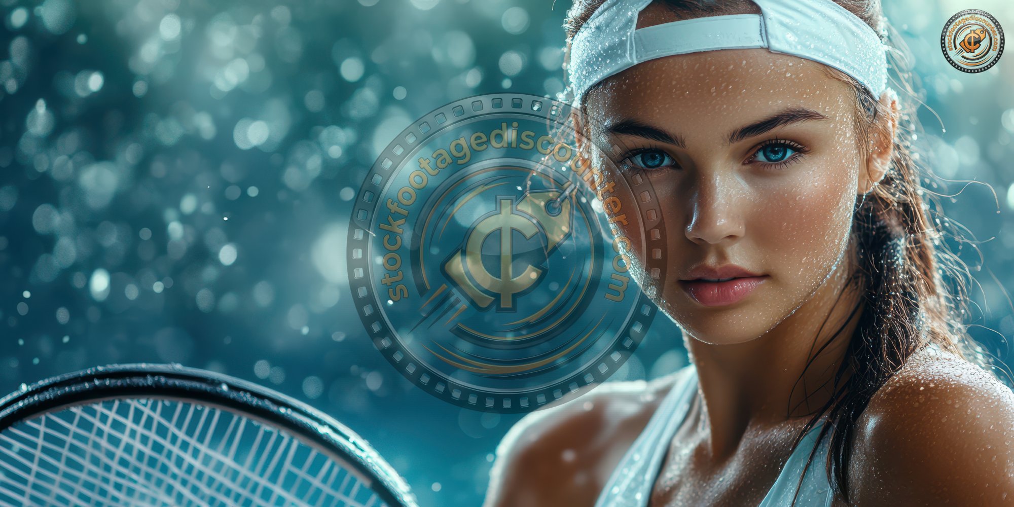 Female Tennis Player. Sports Banner. Sport Backgr 0af0c71c 2787 43eb Ba47 E44482d624b5 3 Gigapixel Standard 6x