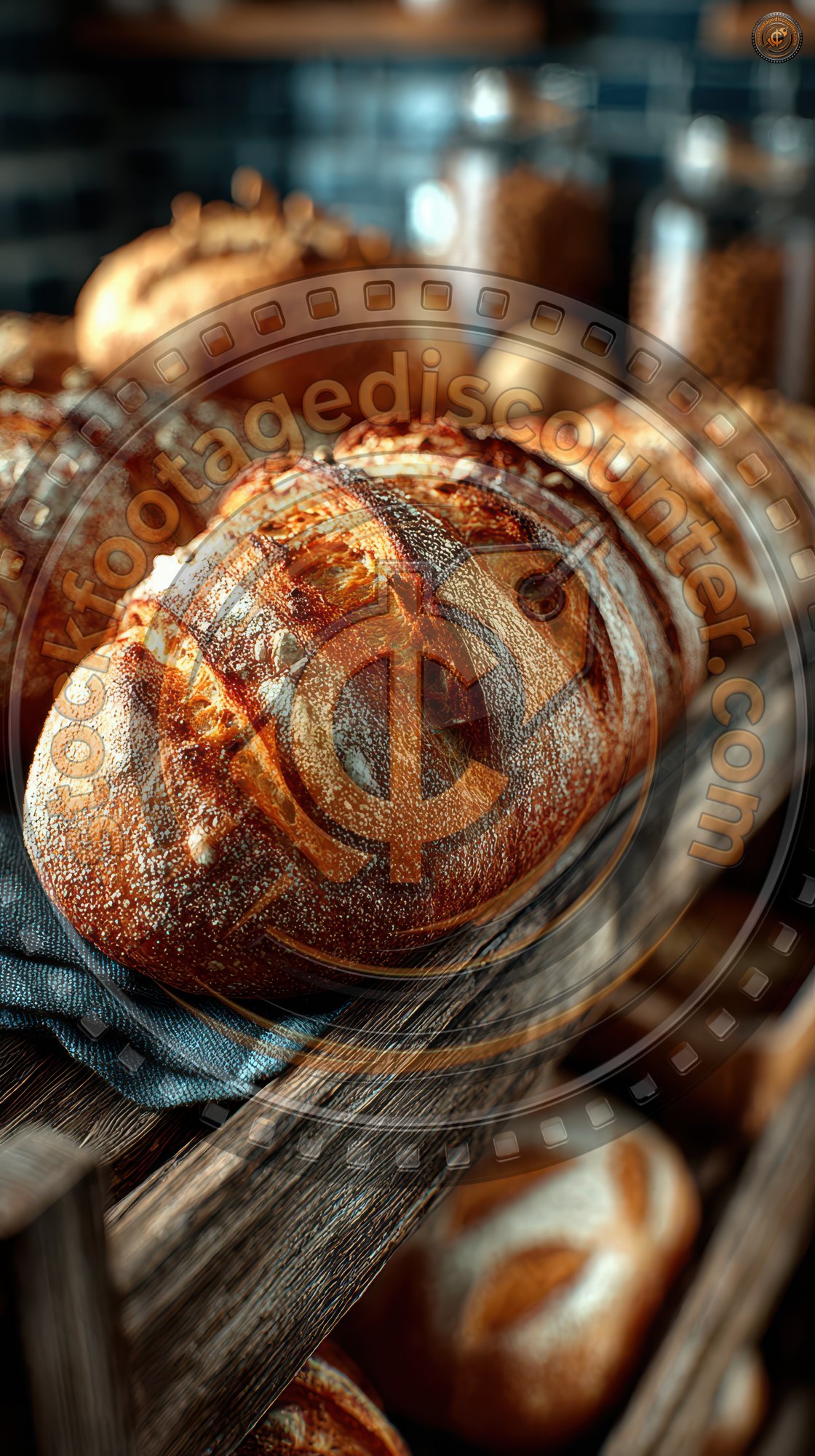 Fresh Bread On Shelves In A Bakery. Bread Baking Facto 18977a55 Ed29 47ea 96d2 9c08cf684cca 2 Gigapixel Standard 6x