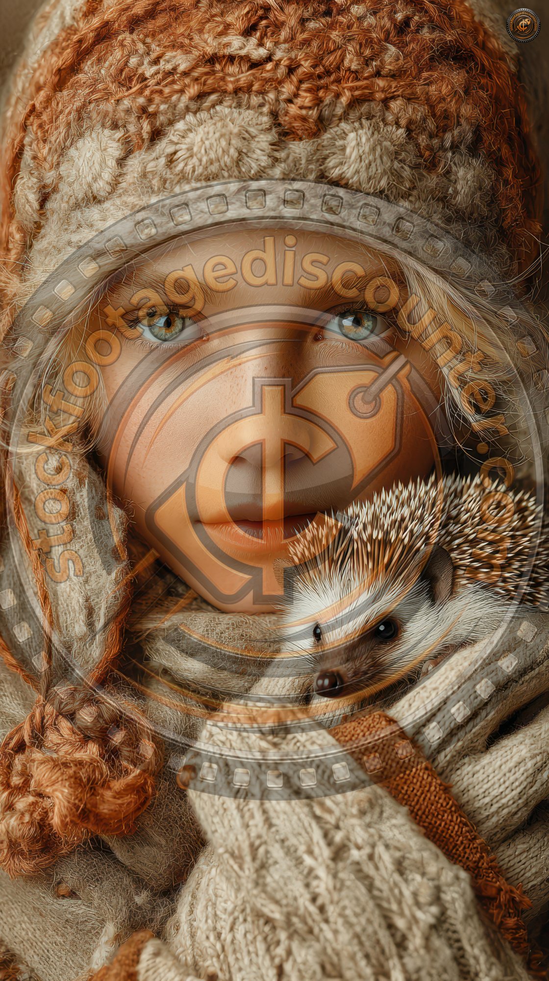 Girl Holding Hedgehog In Gloves. Hedgehog. Ultra R 2bd85bb6 Dab4 410e B059 Cb63e2e1f486 0 Gigapixel Standard 6x