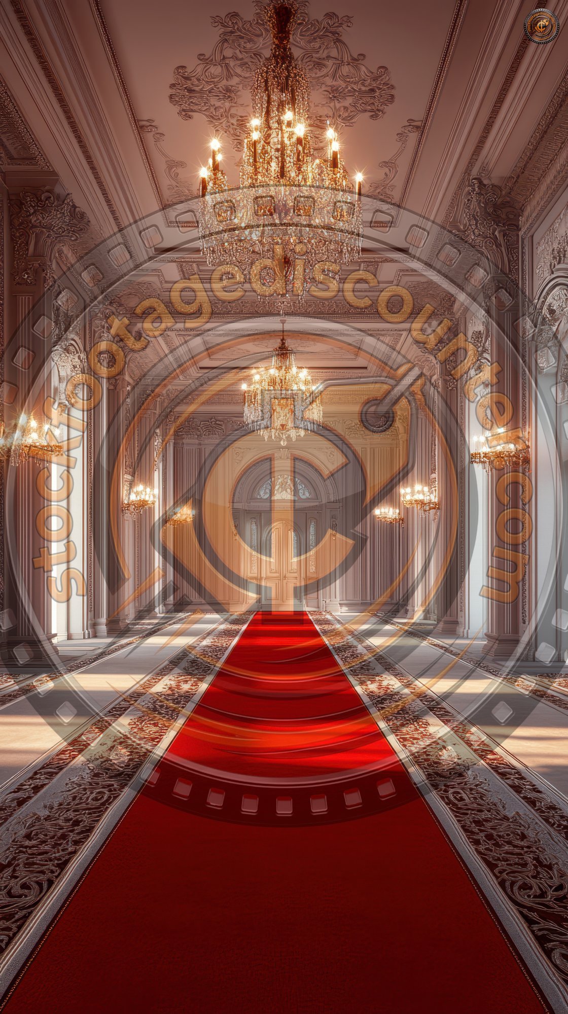 Grand Hallway With Red Carpet And Gleaming Chande 507f8096 02d9 4fe8 A8ef 278cfd8780c2 1 Gigapixel Standard 6x