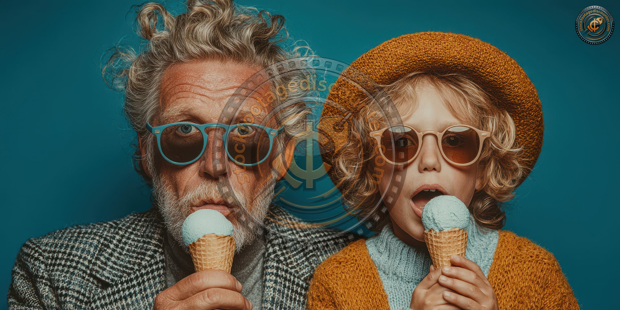 Happy Father And Son Enjoying Ice Cream Cones Tog 2e27eac7 5f95 4566 9589 A1c5b8256953 0 Gigapixel Standard 6x