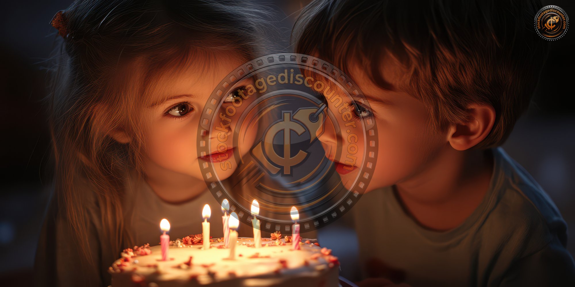 Kids Looking At Birt Ay Cake With Candles. Happy 94d9ccc1 B9bb 4403 8c1a E8737f5defa5 0 Gigapixel Standard 6x