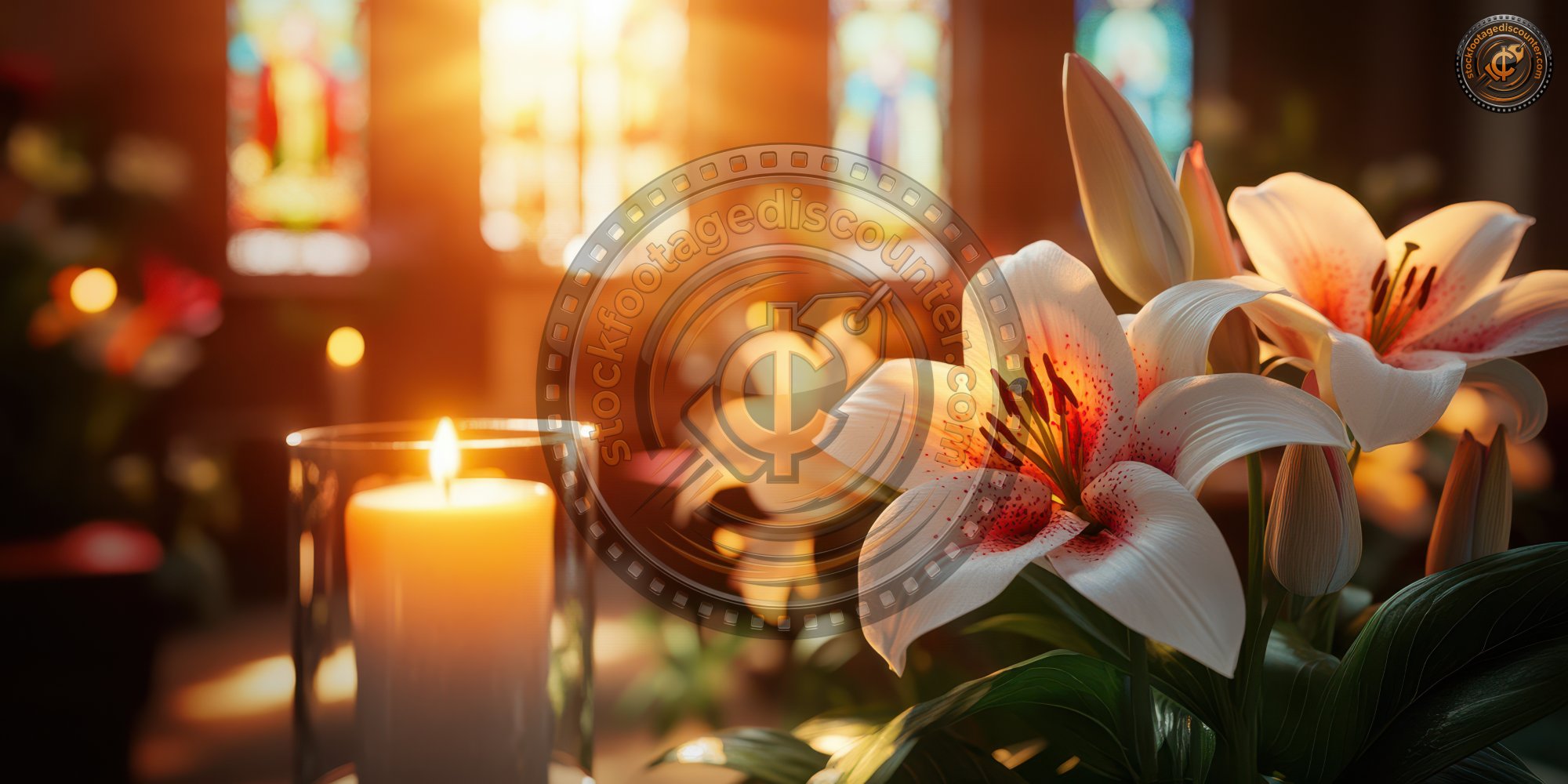 Lilies And Candles In Church At Sunset Lilies Bat Fb5a944e 7d55 4c33 A59d 7f625a2d41a2 3 Gigapixel Standard 6x