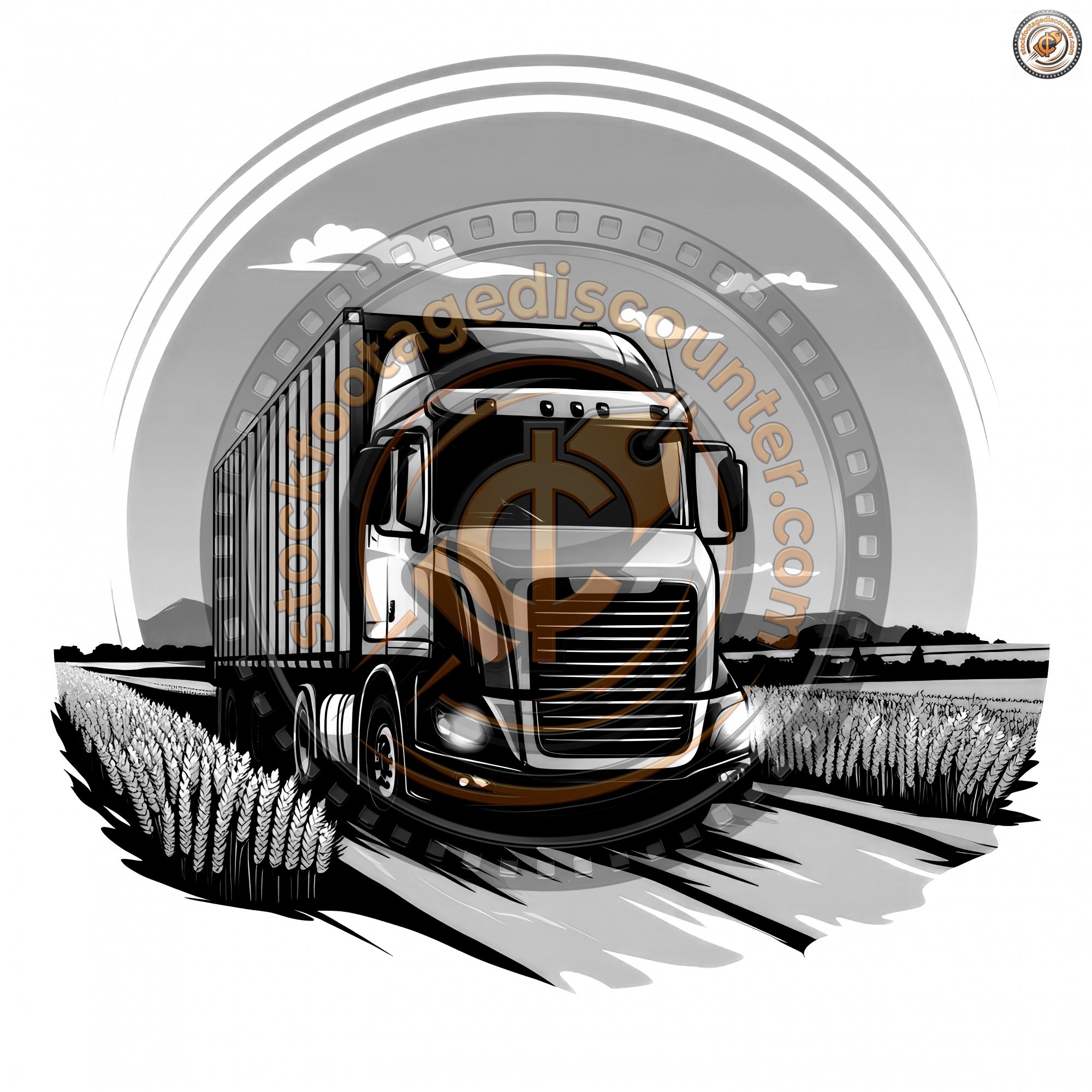 Logo Design Template With Warehouse And Circle Fo B59d8511 8b79 4425 97c6 Bc2ed63102db 0 Gigapixel Standard 6x Bw