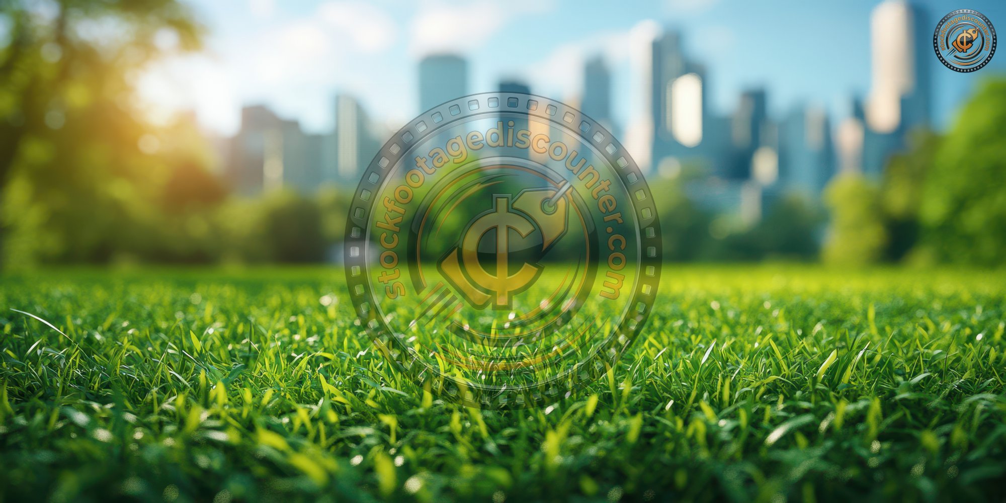 Lush Green Grass Foreground With A Blurred City S 9e2acc09 7135 48e6 Be4a 925a636988fe 2 Gigapixel Standard 6x