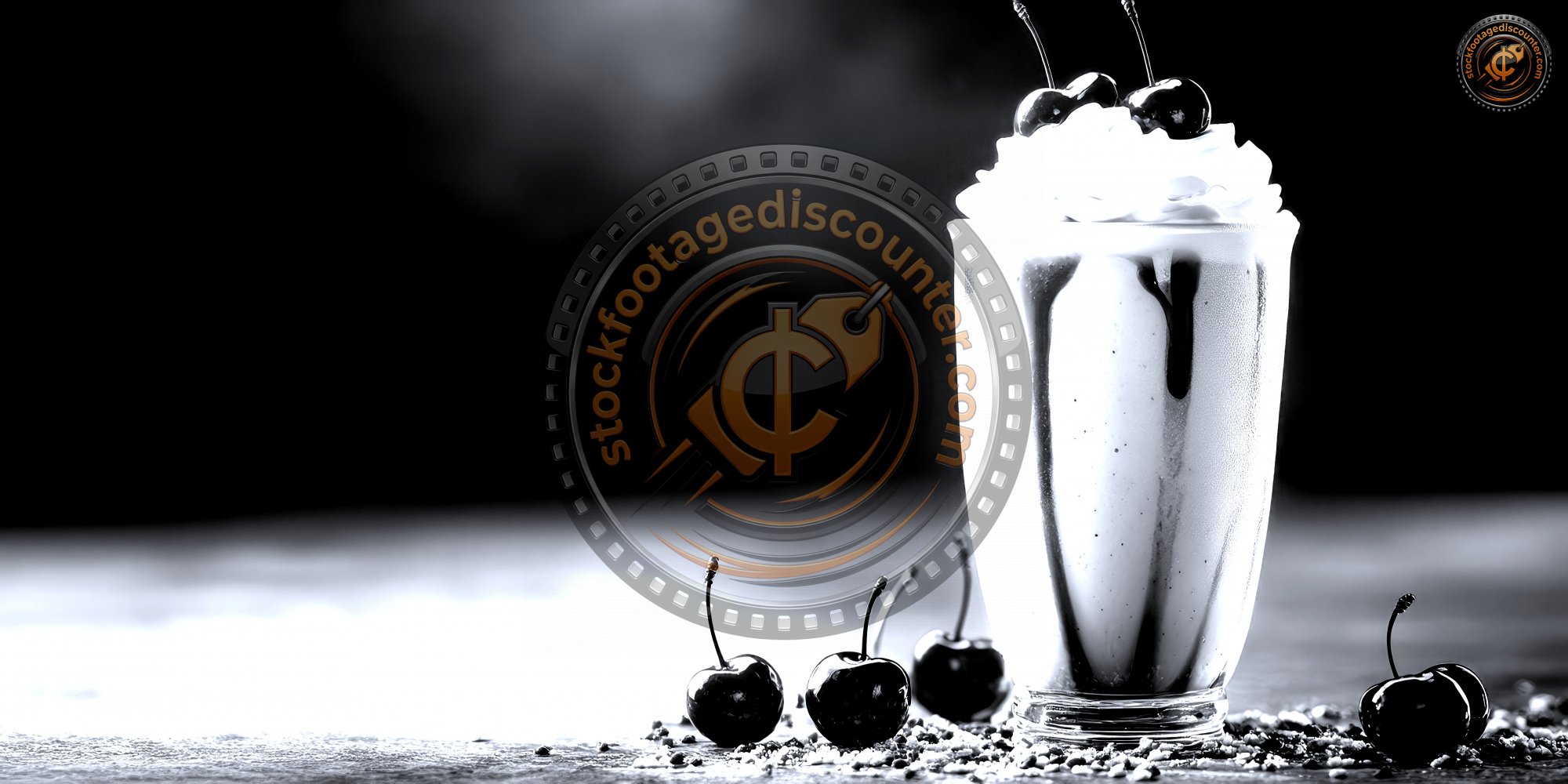 Milkshake With Whipped Cream And Cherries In A Gl E66600ee 7de4 4c31 B64a 5b2c6deb4aba 1 Gigapixel Standard 6x Silver